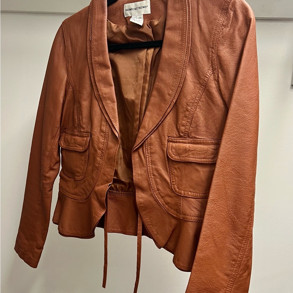 Brown Leather Jacket